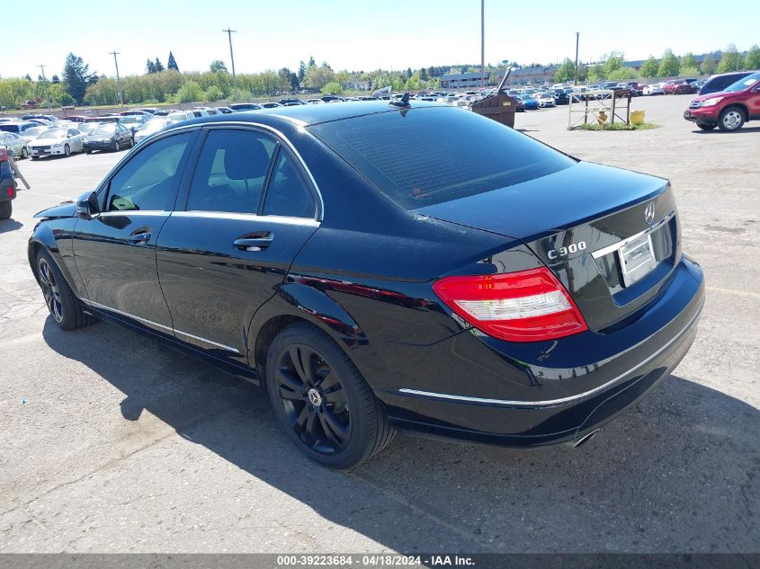 2011 Mercedes-Benz C 300 Luxury/Sport VIN: WDDGF5EBXBA516406 Lot: 39223684