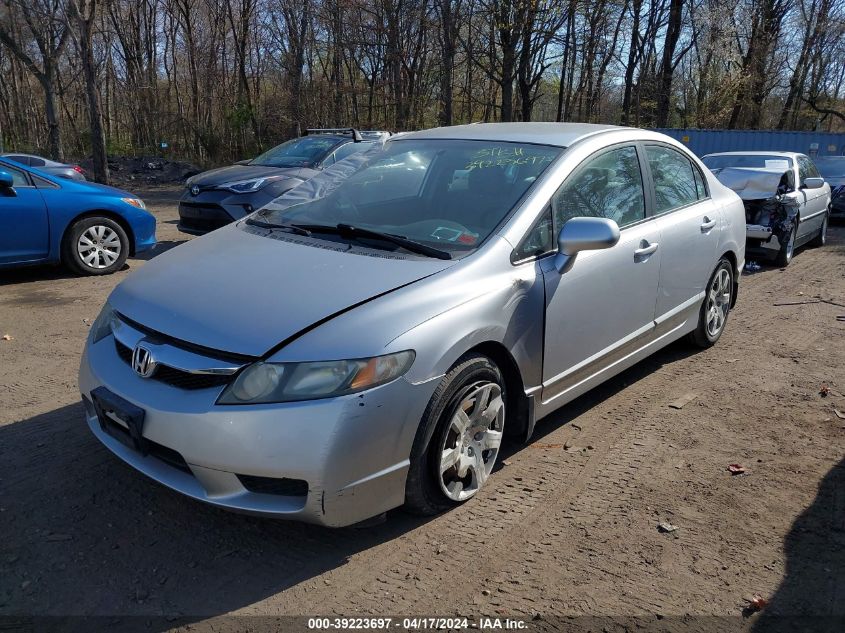 2010 Honda Civic Lx VIN: 19XFA1F53AE017870 Lot: 39223697