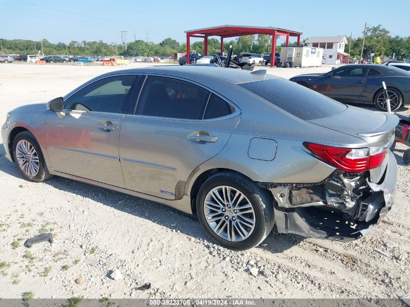 2015 Lexus Es 300H VIN: JTHBW1GG8F2098996 Lot: 39223705