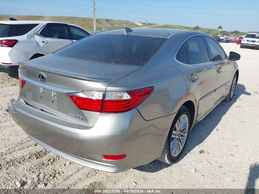 2015 Lexus Es 300H VIN: JTHBW1GG8F2098996 Lot: 39223705