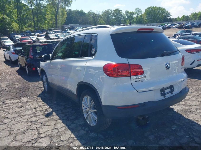 2013 VOLKSWAGEN TIGUAN S/SE/SEL - WVGAV3AX9DW603126