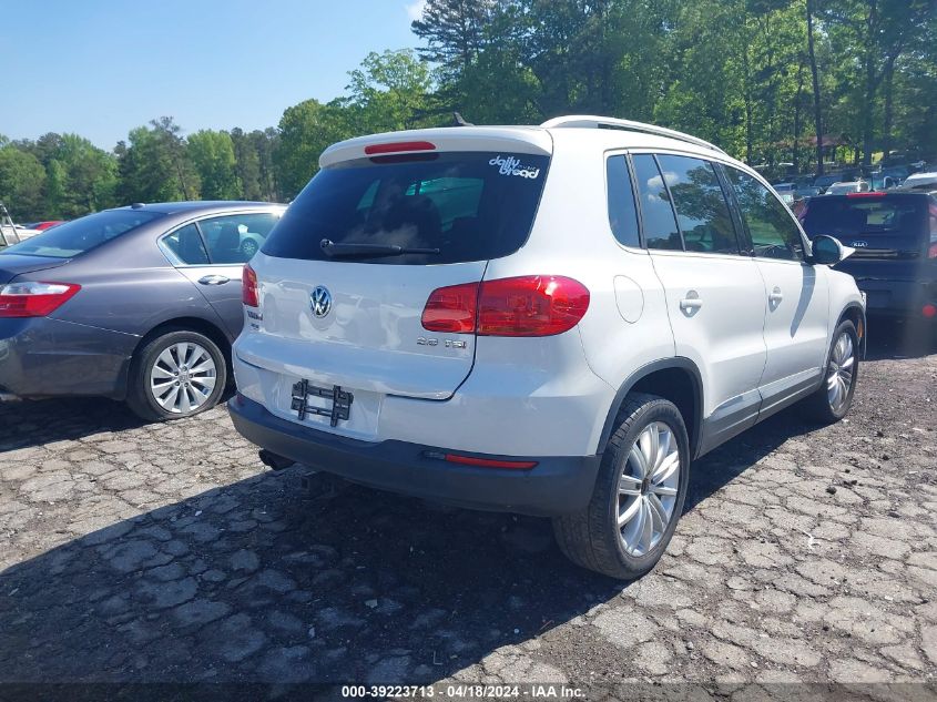 2013 Volkswagen Tiguan Se VIN: WVGAV3AX9DW603126 Lot: 39223713