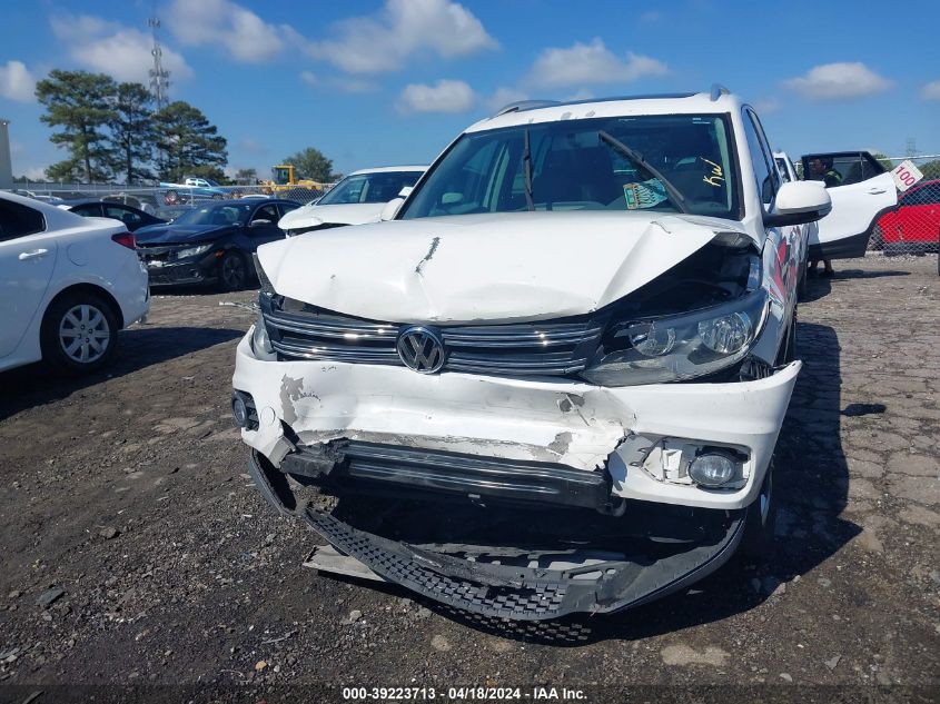 2013 VOLKSWAGEN TIGUAN S/SE/SEL - WVGAV3AX9DW603126