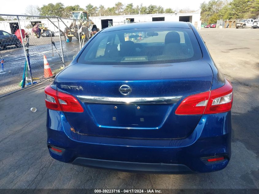 2019 Nissan Sentra S VIN: 3N1AB7AP8KY258720 Lot: 39223716