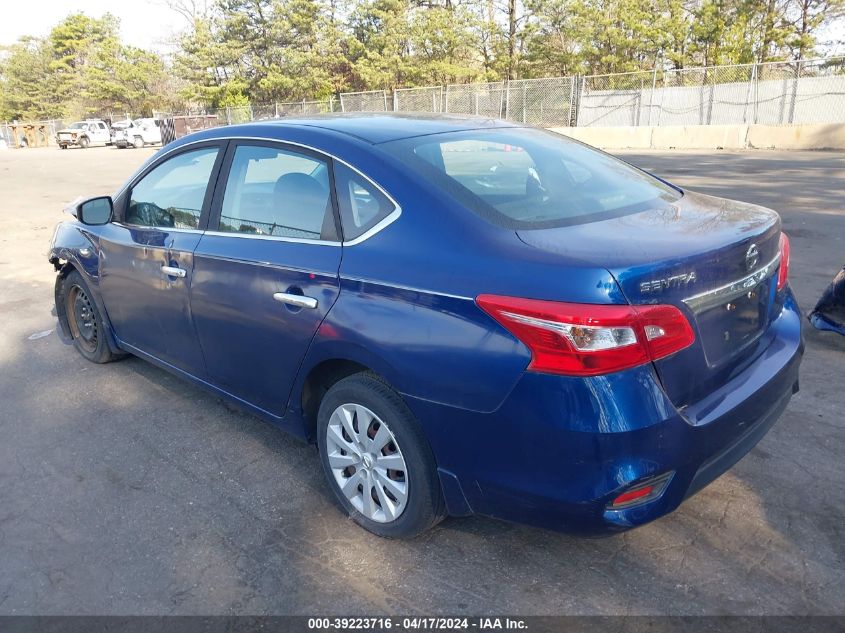 2019 Nissan Sentra S VIN: 3N1AB7AP8KY258720 Lot: 39223716