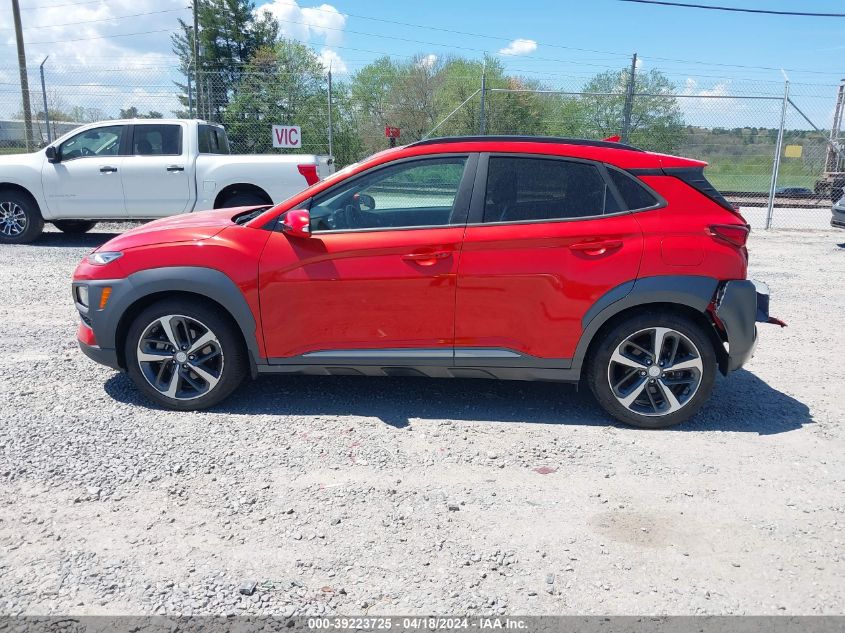 2020 Hyundai Kona Ultimate VIN: KM8K5CA53LU538237 Lot: 39240019