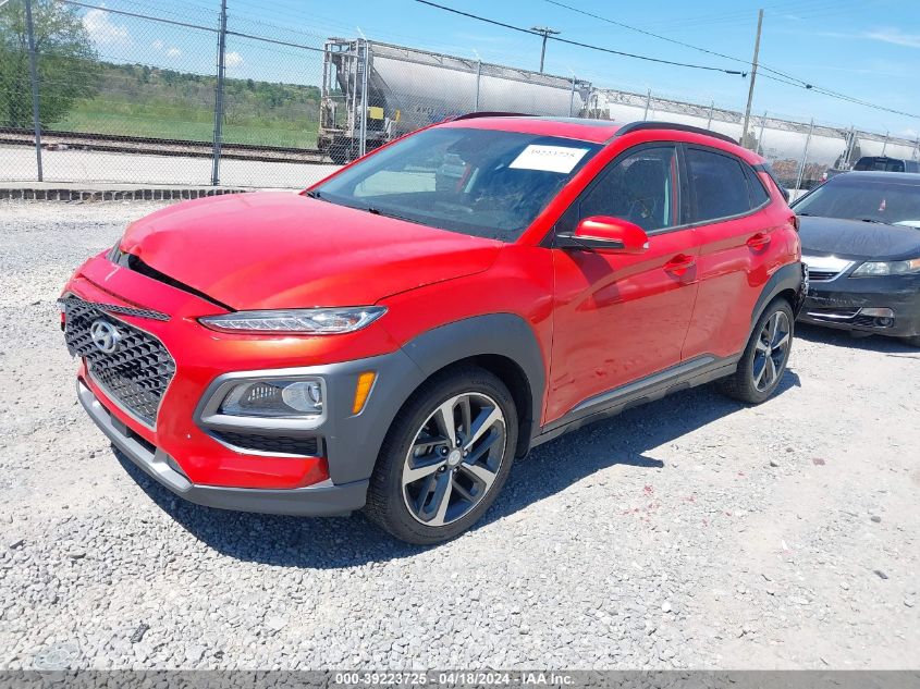 2020 Hyundai Kona Ultimate VIN: KM8K5CA53LU538237 Lot: 39240019