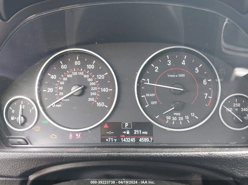 2013 BMW 328I xDrive VIN: WBA3B3C55DF543666 Lot: 39223738