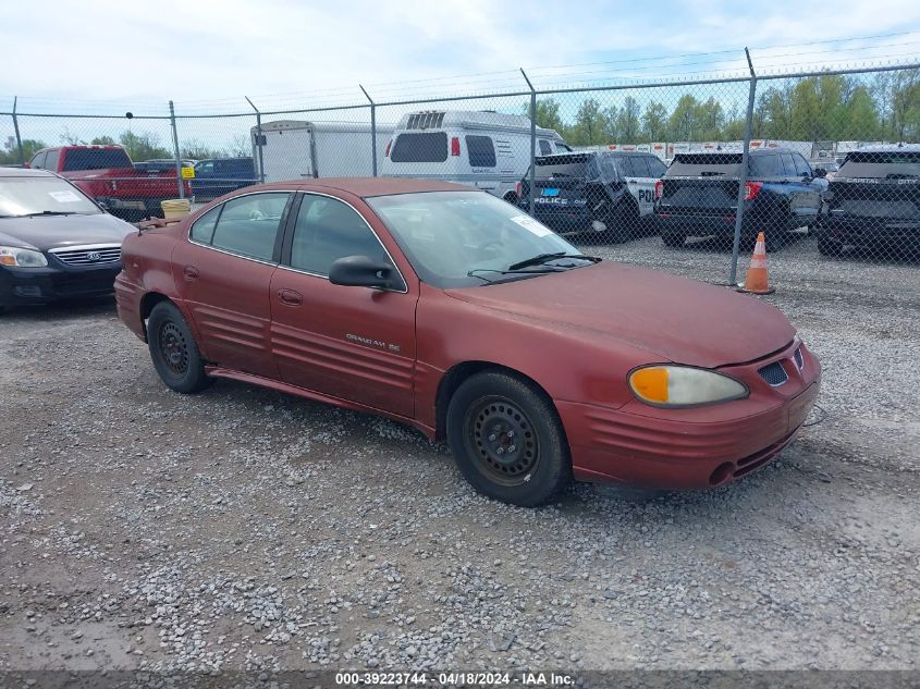 2000 Pontiac Grand Am Se VIN: 1G2NE52TXYM772154 Lot: 39223744