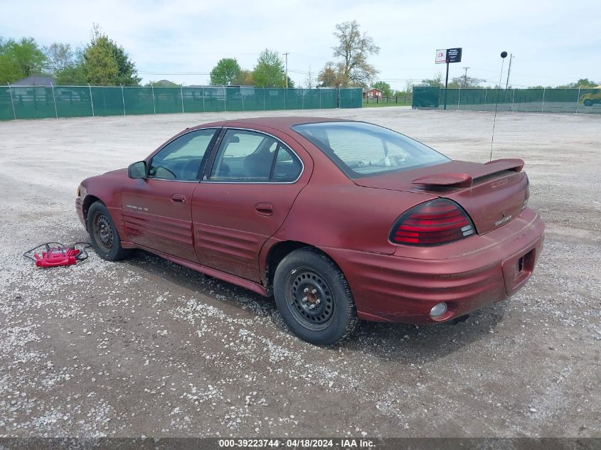 2000 Pontiac Grand Am Se VIN: 1G2NE52TXYM772154 Lot: 39223744