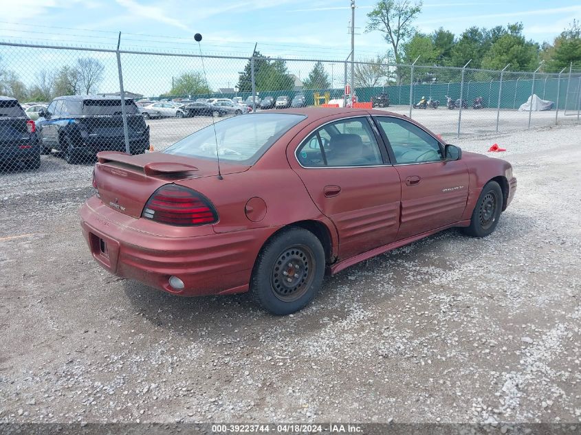 2000 Pontiac Grand Am Se VIN: 1G2NE52TXYM772154 Lot: 39223744