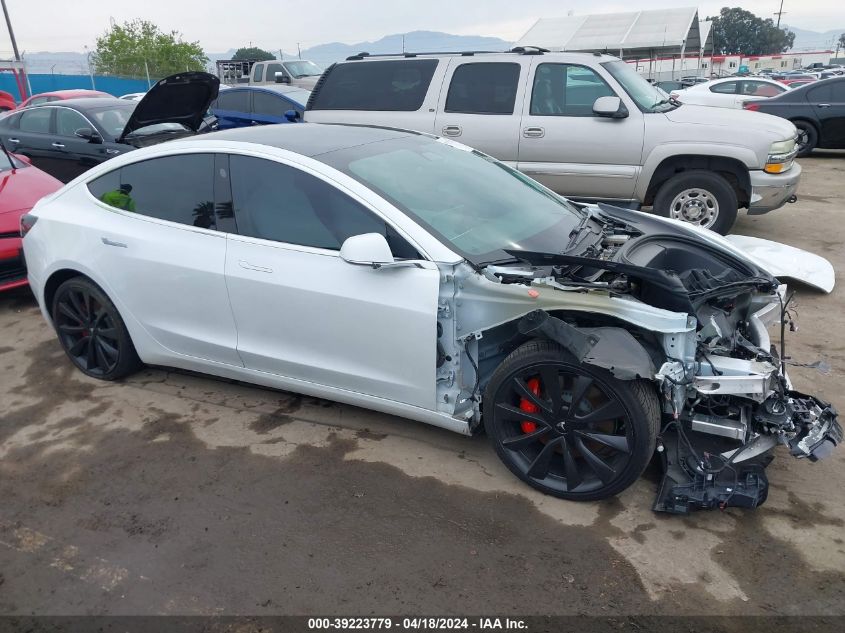 2020 Tesla Model 3 Performance Dual Motor All-Wheel Drive VIN: 5YJ3E1EC1LF742937 Lot: 39240032