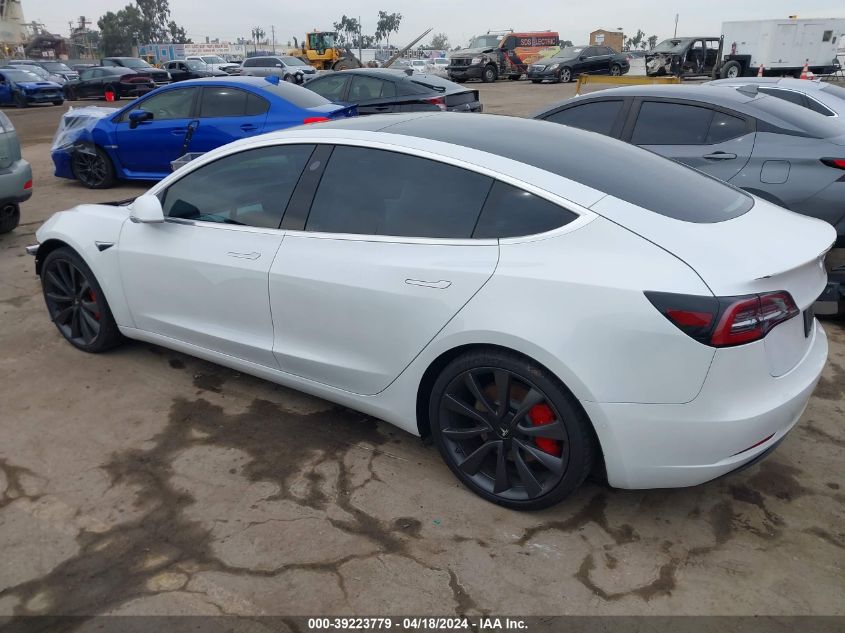 2020 Tesla Model 3 Performance Dual Motor All-Wheel Drive VIN: 5YJ3E1EC1LF742937 Lot: 39240032