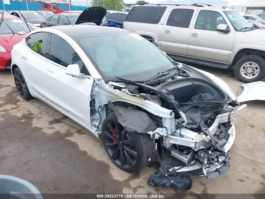 2020 Tesla Model 3 Performance Dual Motor All-Wheel Drive VIN: 5YJ3E1EC1LF742937 Lot: 39240032