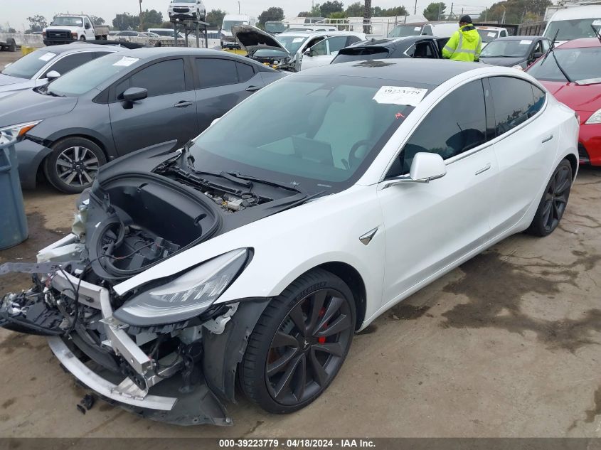 2020 Tesla Model 3 Performance Dual Motor All-Wheel Drive VIN: 5YJ3E1EC1LF742937 Lot: 39240032