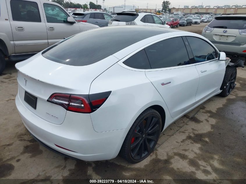 2020 Tesla Model 3 Performance Dual Motor All-Wheel Drive VIN: 5YJ3E1EC1LF742937 Lot: 39240032