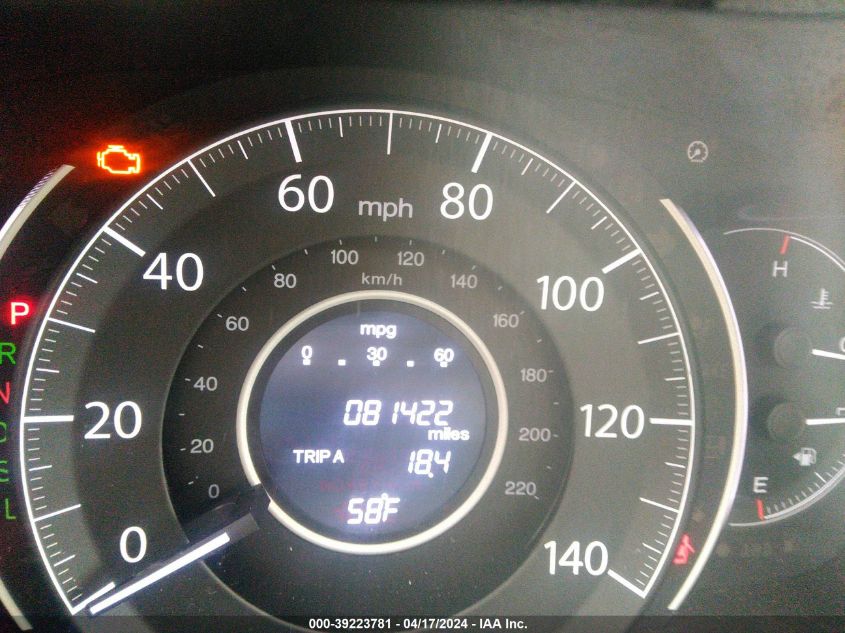 2015 Honda Cr-V Ex VIN: 5J6RM4H59FL074635 Lot: 39223781