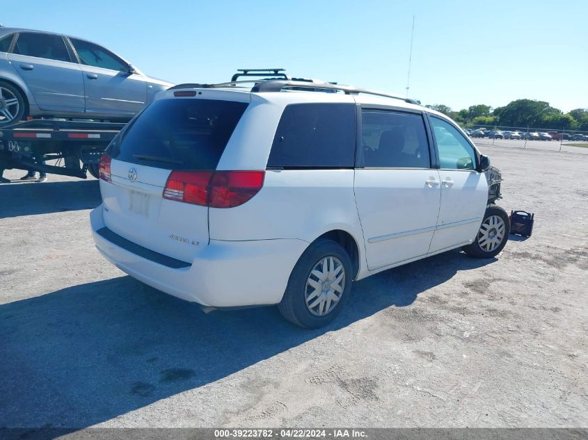 2004 Toyota Sienna Le VIN: 5TDZA23CX4S200568 Lot: 39223782