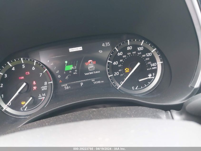 2021 Toyota Highlander Xle VIN: 5TDHZRBH8MS086631 Lot: 39223785