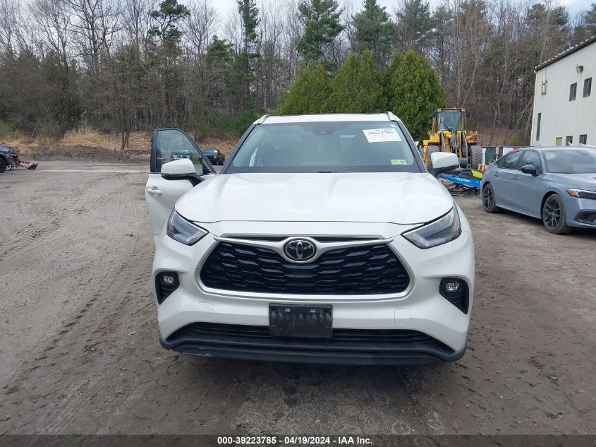 2021 Toyota Highlander Xle VIN: 5TDHZRBH8MS086631 Lot: 39223785