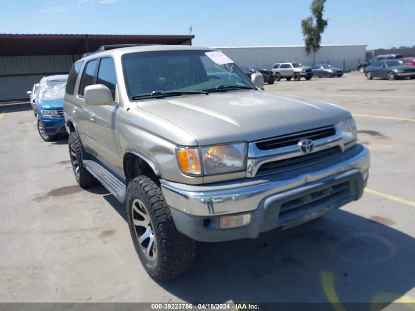 2001 Toyota 4Runner Sr5 V6 VIN: JT3GN86R710215076 Lot: 39241197