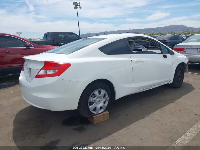 2013 Honda Civic Lx VIN: 2HGFG3B56DH512767 Lot: 39240053