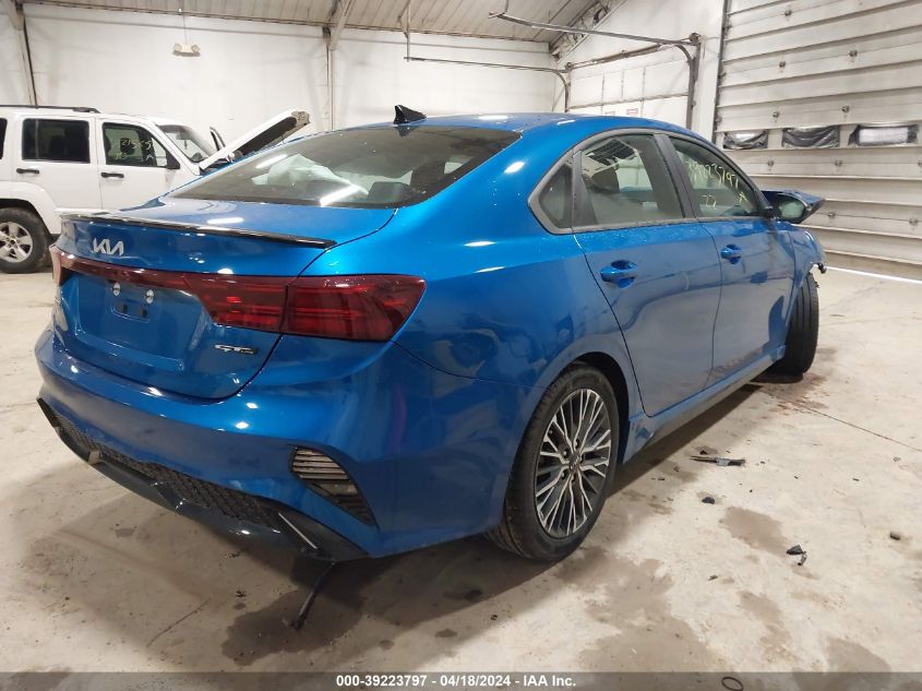 2022 Kia Forte Gt-Line VIN: 3KPF54AD3NE421567 Lot: 39240036