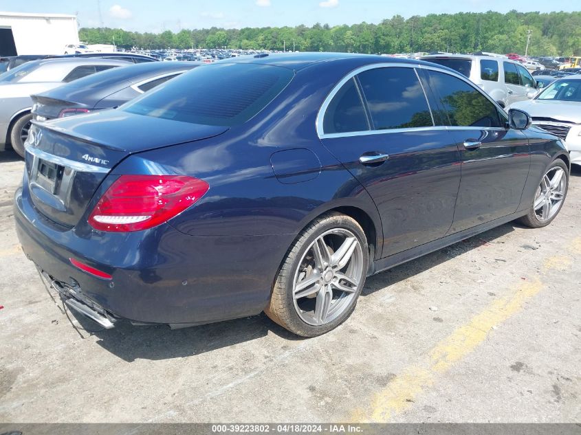 2017 Mercedes-Benz E 300 4Matic VIN: WDDZF4KB3HA205366 Lot: 50831304