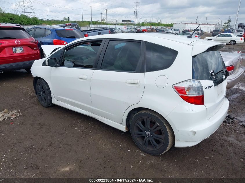 2010 Honda Fit Sport VIN: JHMGE8H47AS014343 Lot: 39223804