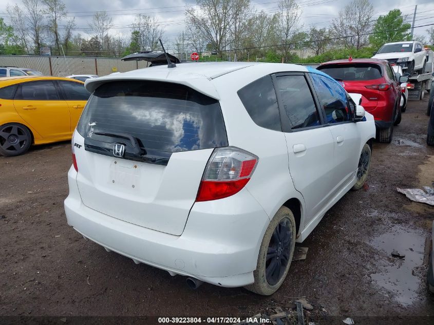 2010 Honda Fit Sport VIN: JHMGE8H47AS014343 Lot: 39223804