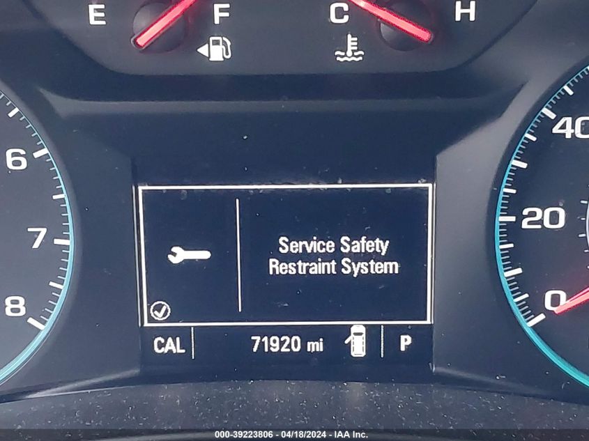 2018 Chevrolet Equinox Lt VIN: 3GNAXSEVXJS649158 Lot: 39223806