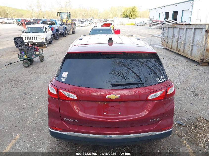 2018 Chevrolet Equinox Lt VIN: 3GNAXSEVXJS649158 Lot: 39223806