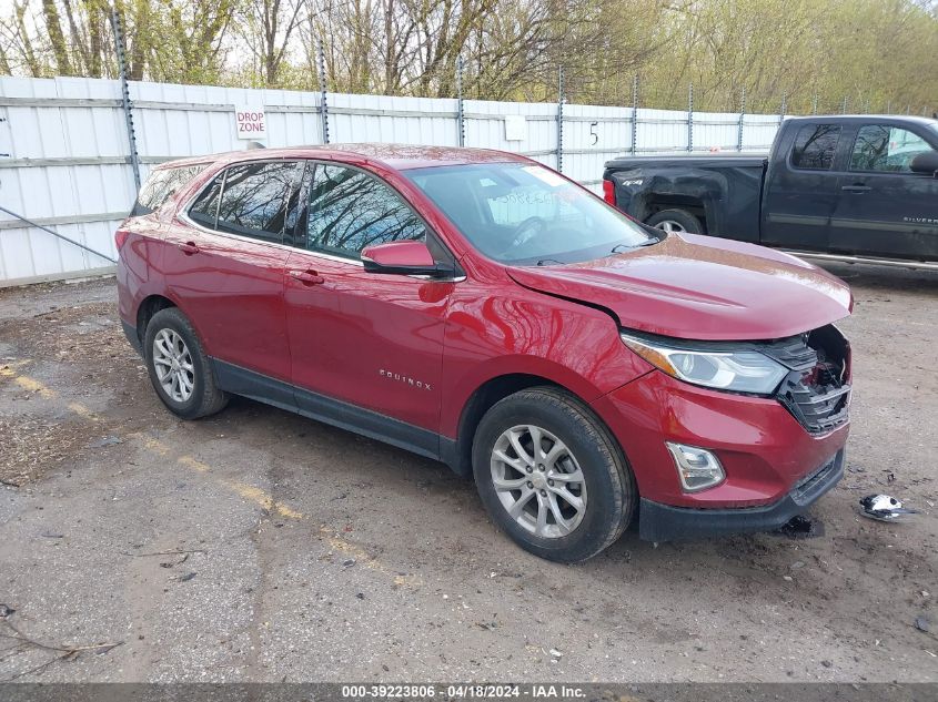 2018 Chevrolet Equinox Lt VIN: 3GNAXSEVXJS649158 Lot: 39223806