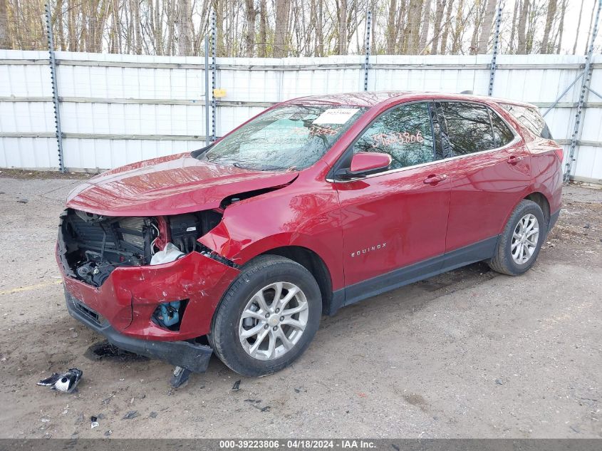 2018 Chevrolet Equinox Lt VIN: 3GNAXSEVXJS649158 Lot: 39223806