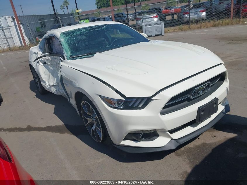 2015 FORD MUSTANG 50TH ANNIVERSARY - 1FA6P8RF4F5500997