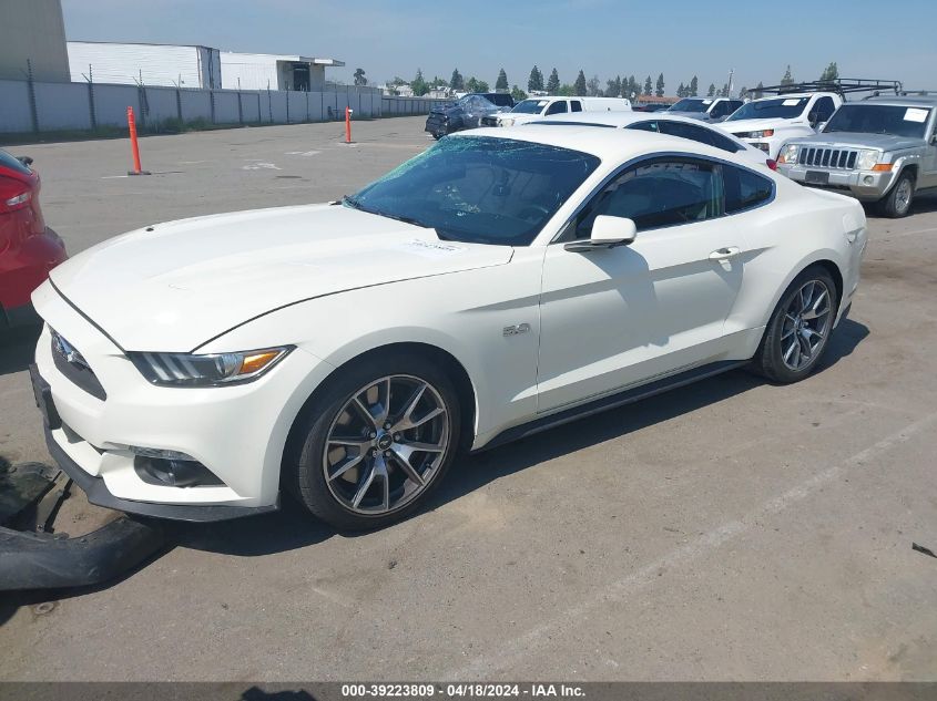 2015 FORD MUSTANG 50TH ANNIVERSARY - 1FA6P8RF4F5500997