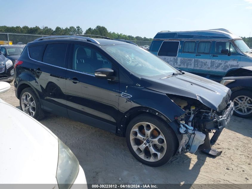 2014 Ford Escape Titanium VIN: 1FMCU0J97EUC57182 Lot: 39223812