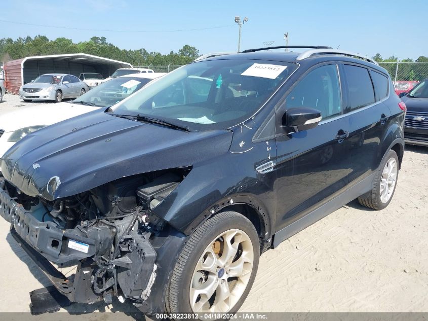 2014 Ford Escape Titanium VIN: 1FMCU0J97EUC57182 Lot: 50788324