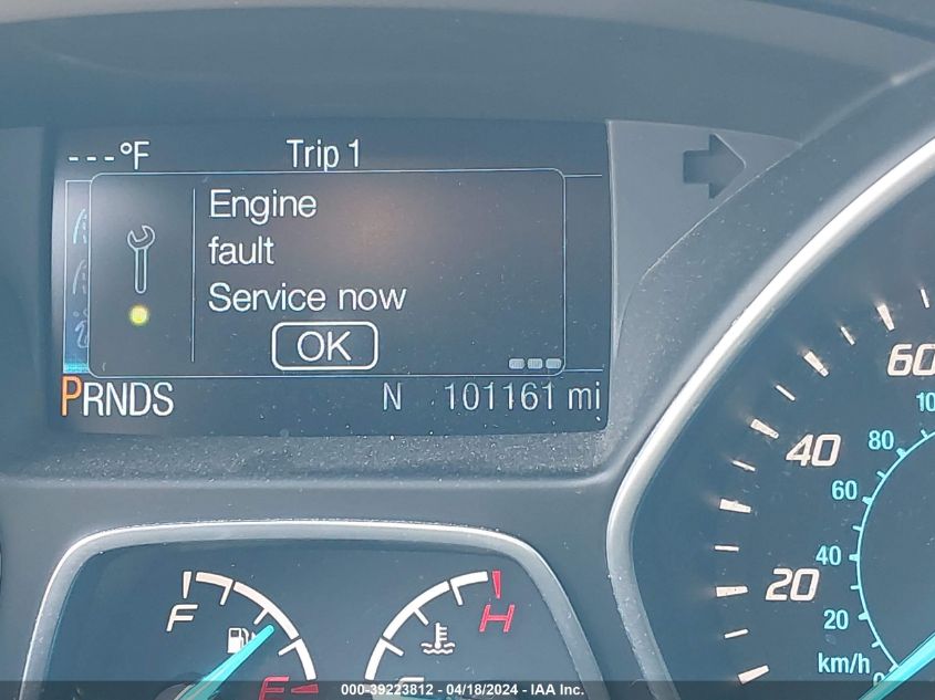 2014 Ford Escape Titanium VIN: 1FMCU0J97EUC57182 Lot: 39223812