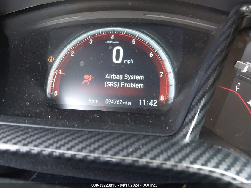 2018 Honda Civic Si VIN: 2HGFC3A50JH750719 Lot: 39223815