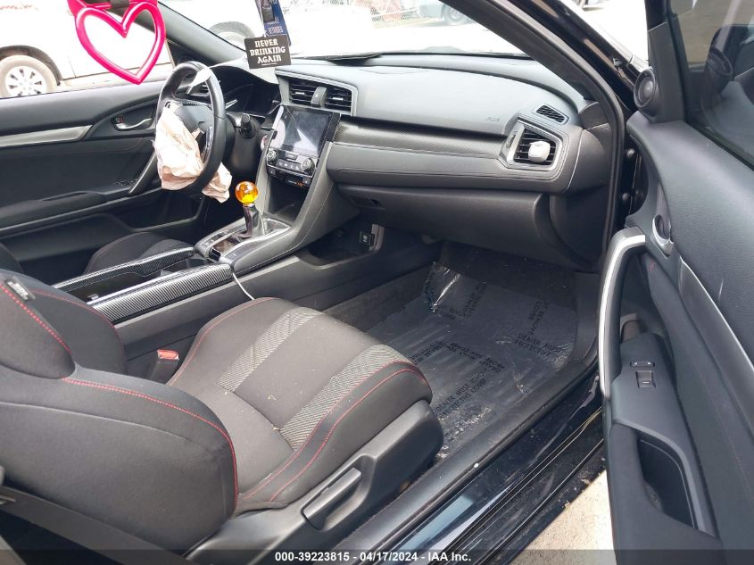 2018 Honda Civic Si VIN: 2HGFC3A50JH750719 Lot: 39223815