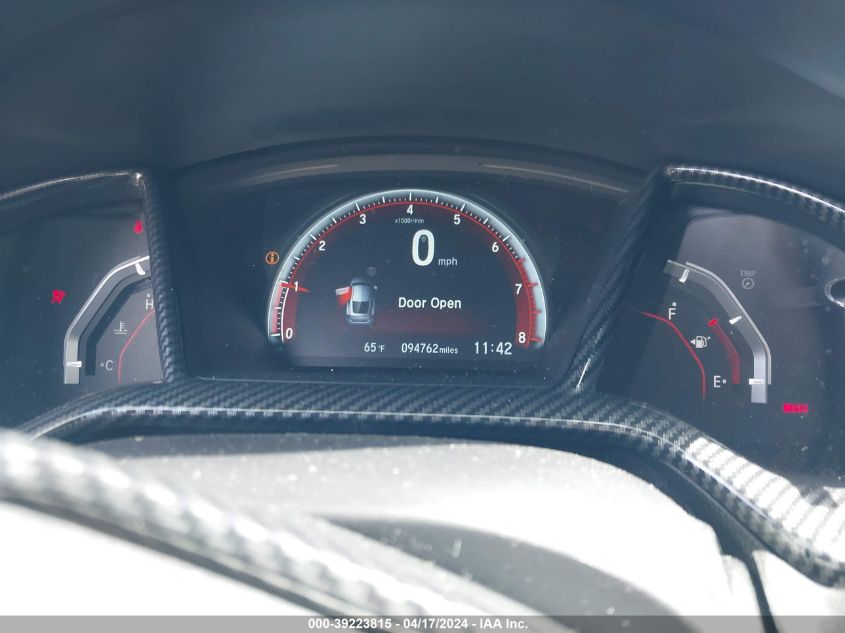 2018 Honda Civic Si VIN: 2HGFC3A50JH750719 Lot: 39223815