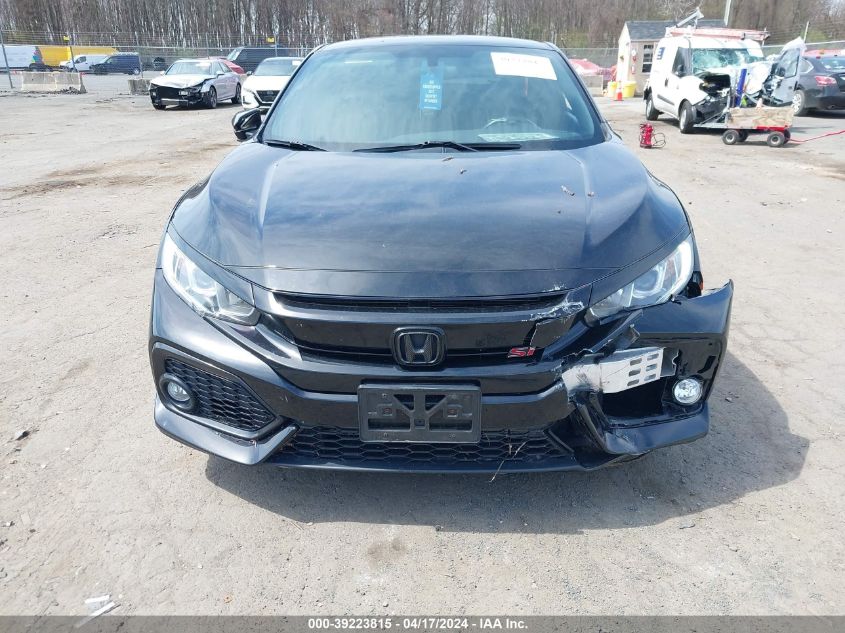 2018 Honda Civic Si VIN: 2HGFC3A50JH750719 Lot: 39223815