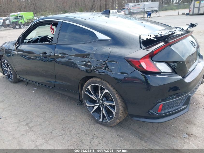 2018 Honda Civic Si VIN: 2HGFC3A50JH750719 Lot: 39223815