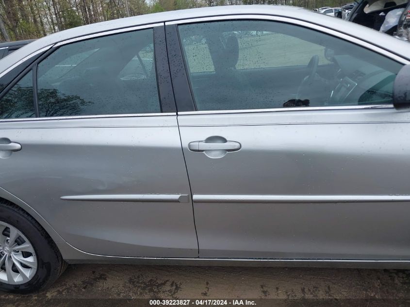 2015 Toyota Camry Le VIN: 4T1BF1FK0FU968599 Lot: 39223827