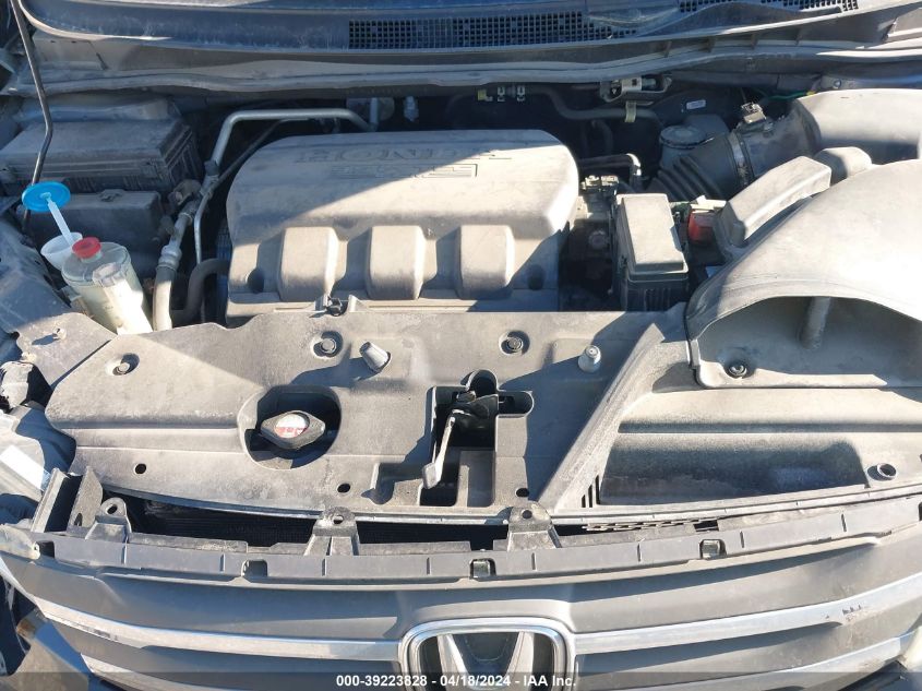 2012 Honda Odyssey Ex-L VIN: 5FNRL5H65CB100721 Lot: 39223828