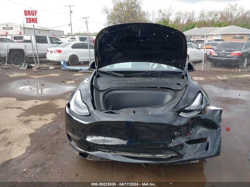 2021 Tesla Model Y Performance Dual Motor All-Wheel Drive VIN: 5YJYGDEF5MF194597 Lot: 39223830