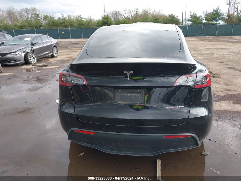 2021 Tesla Model Y Performance Dual Motor All-Wheel Drive VIN: 5YJYGDEF5MF194597 Lot: 39223830