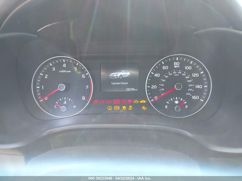 VIN 3KPF34AD7ME305552 2021 KIA FORTE GT-LINE