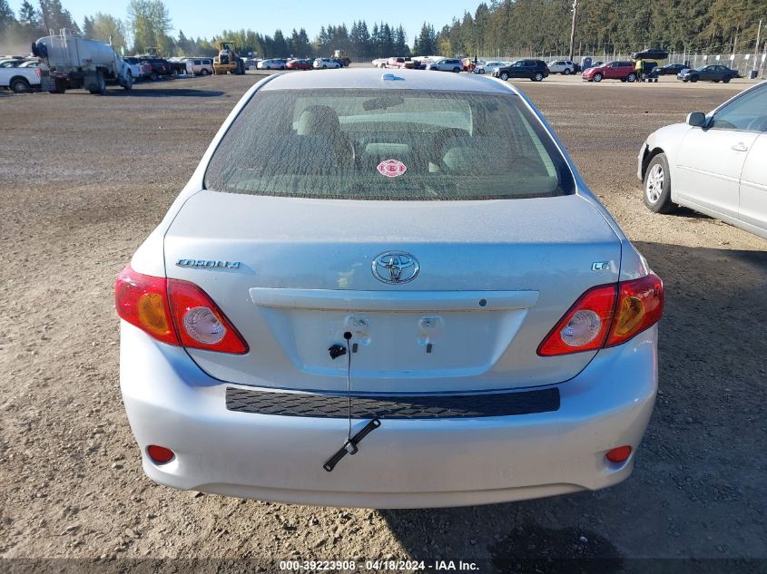 2009 Toyota Corolla Le VIN: JTDBL40E799045593 Lot: 39241383